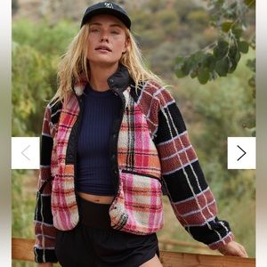 FP Movement Hit The Slopes Printed Fleece Jacket - small